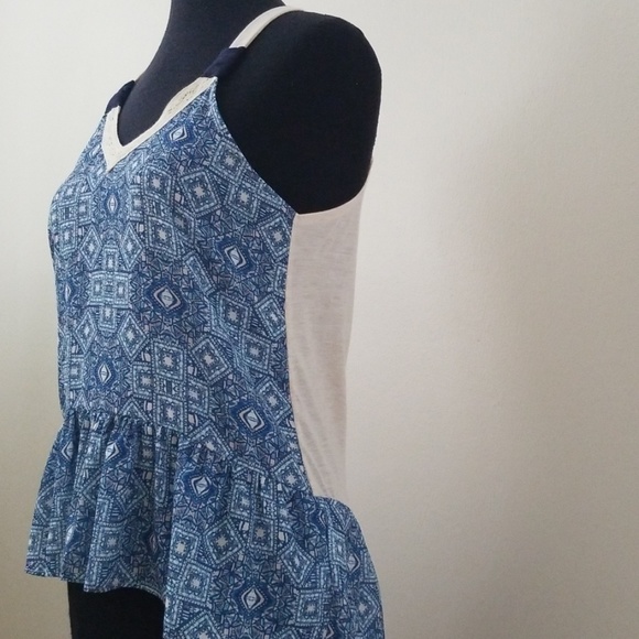 🌻Jolt NWT boho tank with high low hem, small - Picture 3 of 6